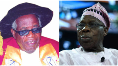 Samuel Olatunde Fadahunsi and Obasanjo
